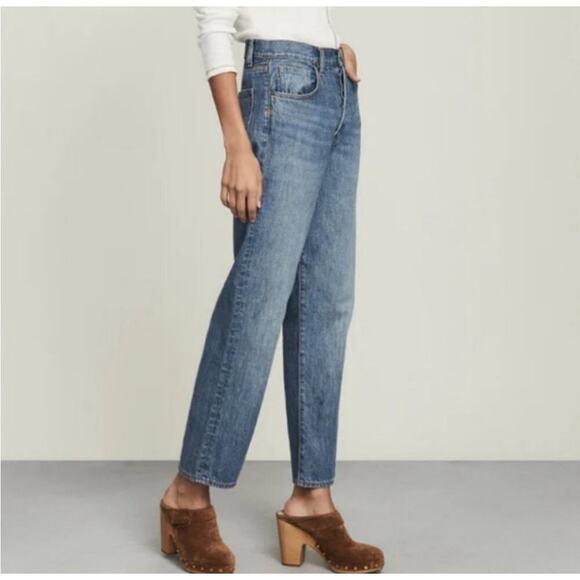 Veronica Beard Blake Classic Straight High Rise Denim in Keystone Wash Size 26 - Picture 2 of 13